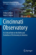 Book cover of Cincinnati Observatory